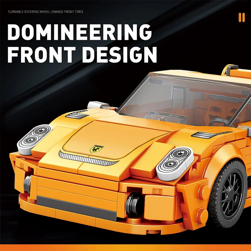 Reobrix 791 Porsche 911 GT3 Toy Car Building Set