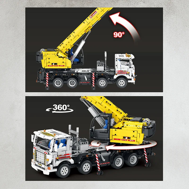 Reobrix 22007 Mechanical Construction Truck Model Building Set