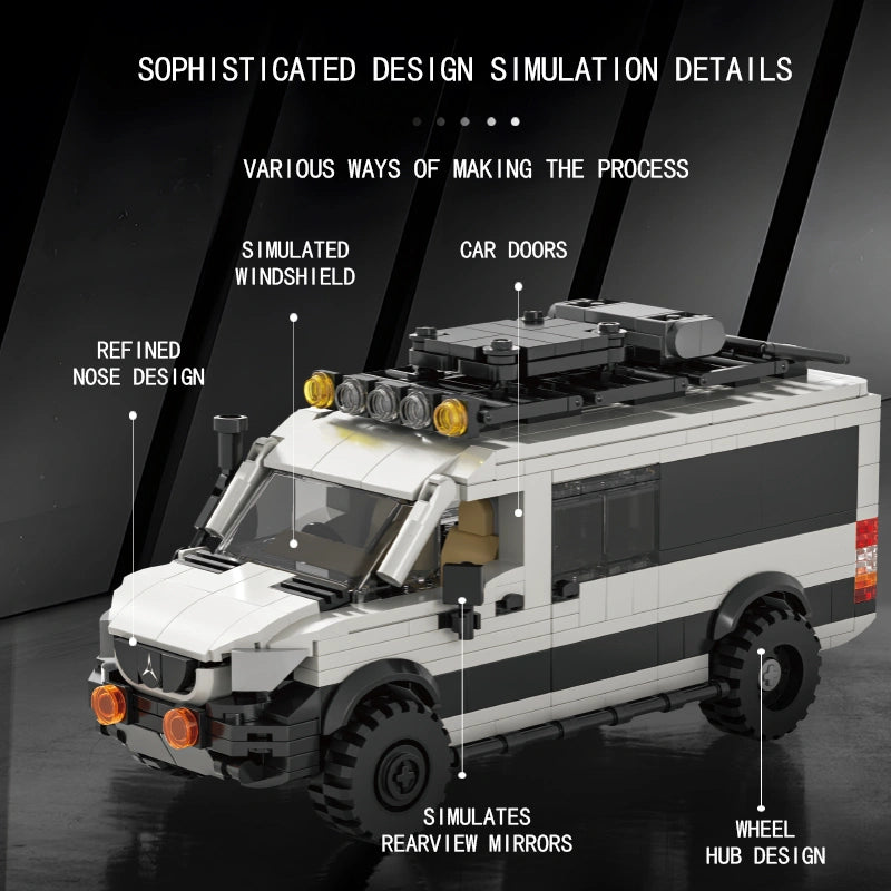 Xbert 66011 MB Racer 4×4 Car Model Building Set