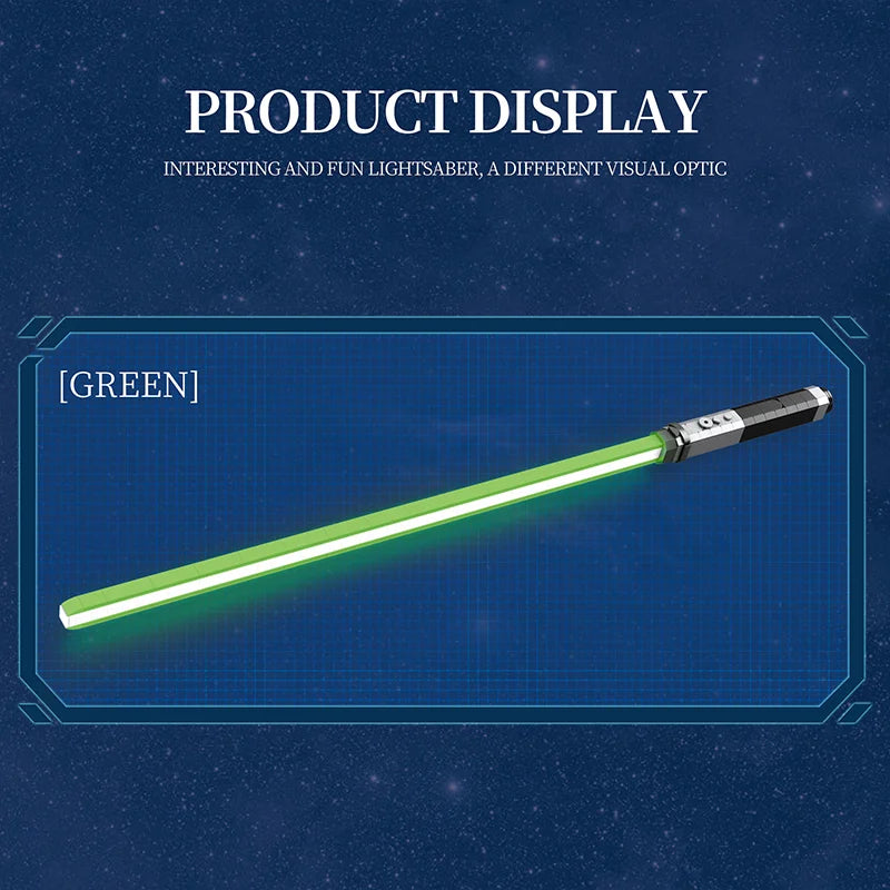 Reobrix 99011 Green Lightsaber Building Set