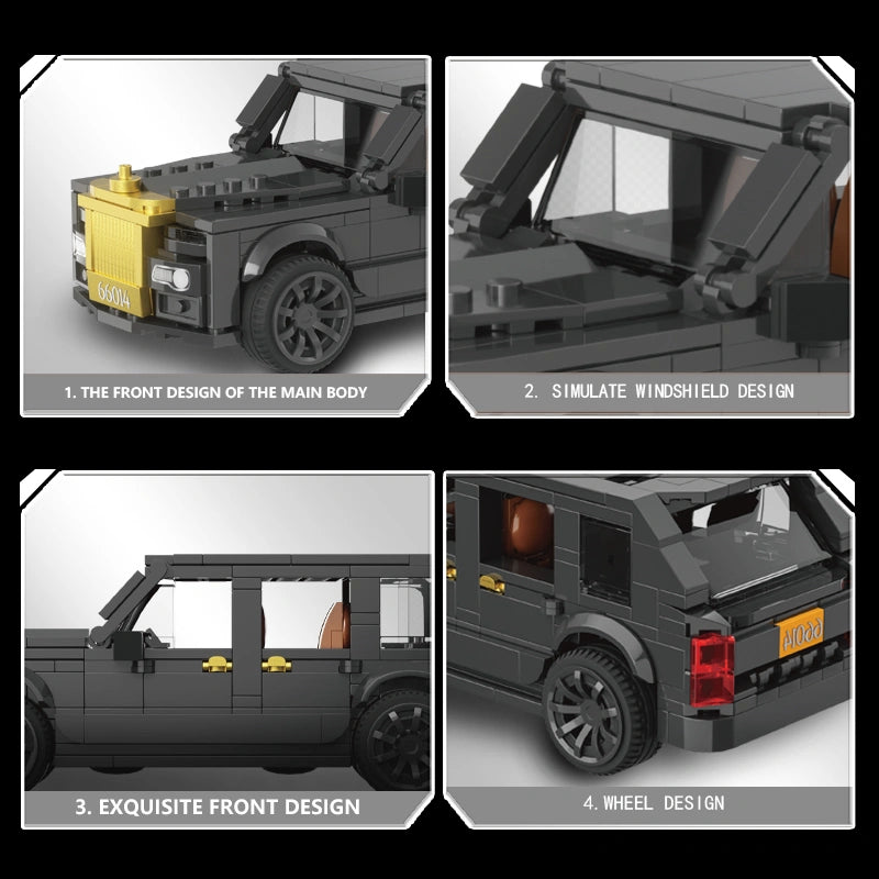 Xbert 66014 RR Diamond Car Model Building Set