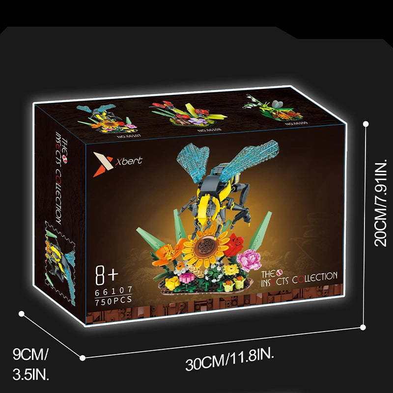 Xbert 66107 Flower and Bee Building Set