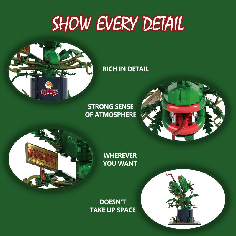 Xbert 66120 Piranha Plant Building Set