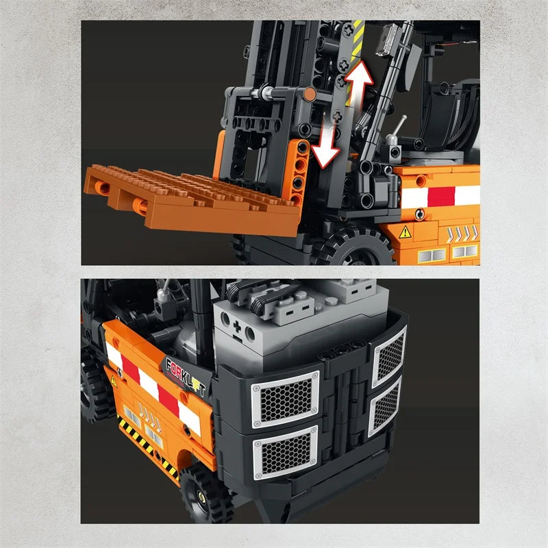 Reobrix 22002 Forklift Truck Building Set