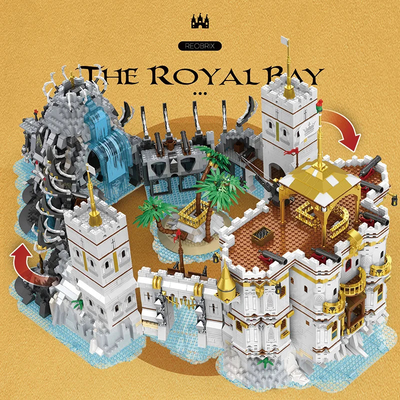 Reobrix 66013 Royal Bay Castle Building Set