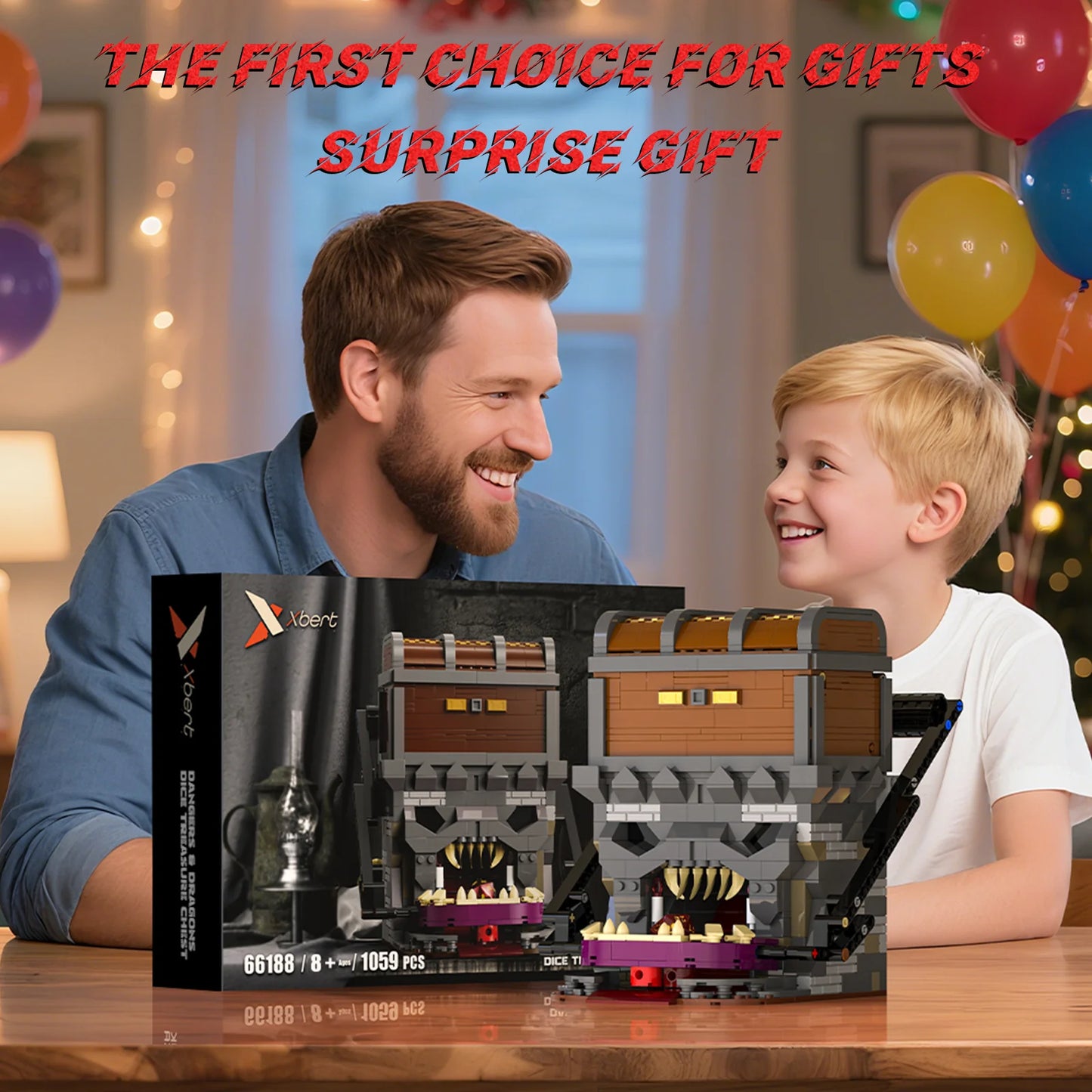 Xbert 66188 Dangers & Dragons Dice Treasure Chest