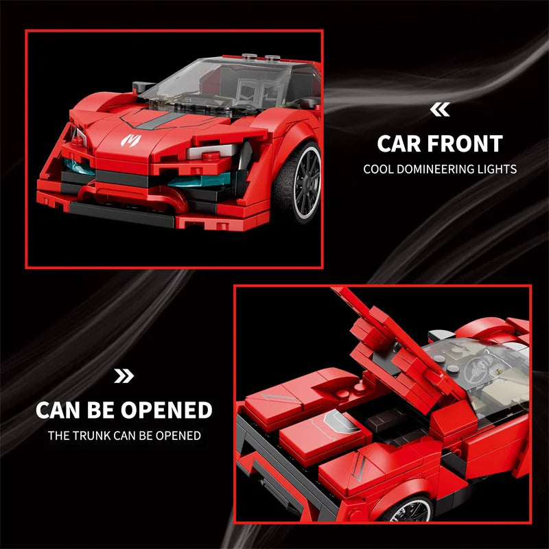 Reobrix 803 Lykan Hypersport Toy Car Building Set