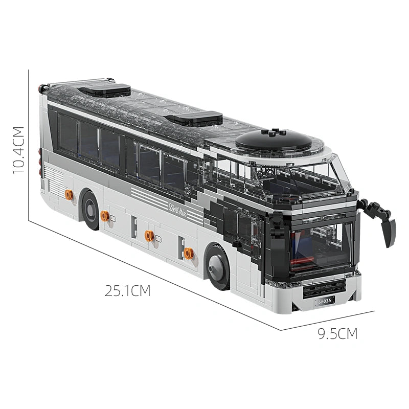 Xbert 66034 Double Decker Tourist Bus Building Set