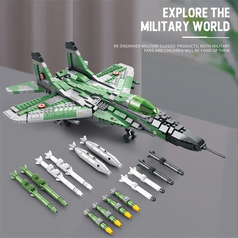 Reobrix 33024 MIG-29 Fighter Jet Building Sets
