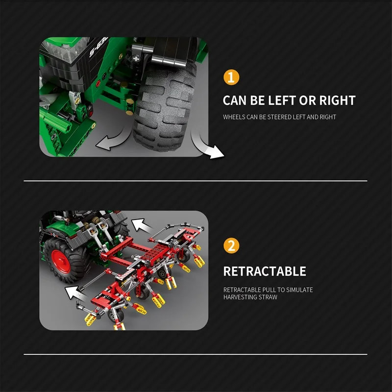 Reobrix 22015 RC Tractor Building Set