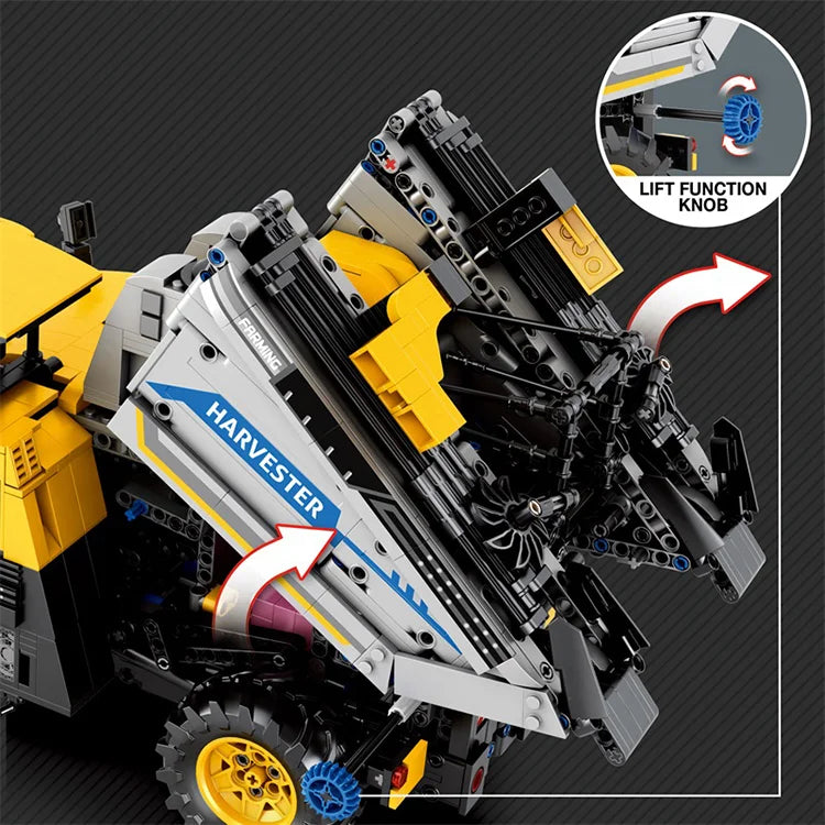 Reobrix 22026 Grape Harvester Building Set