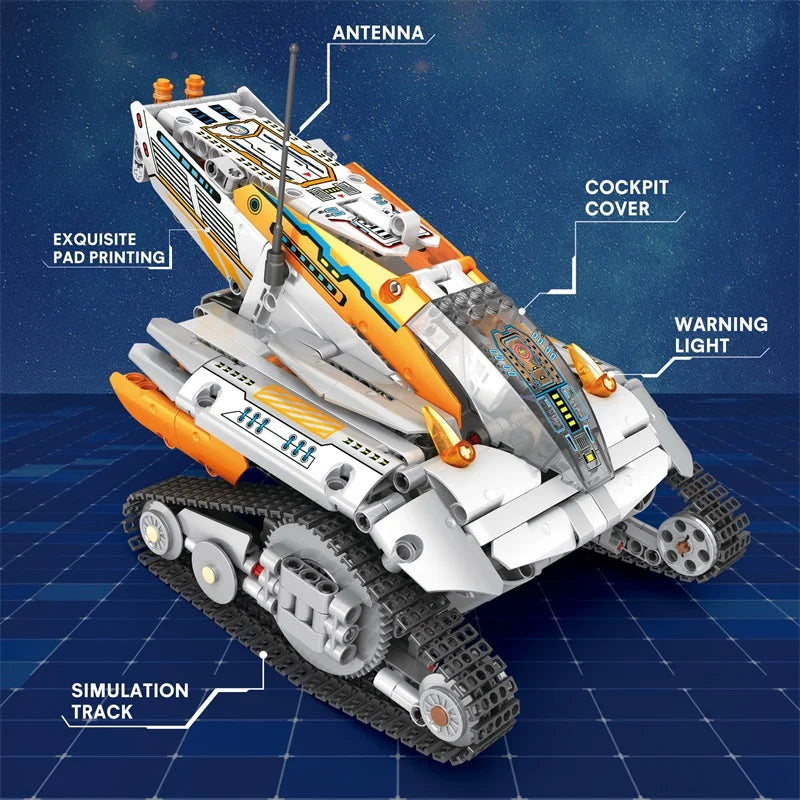 Reobrix 99001 Star Explorer Tank Roving Vehicle Building Set