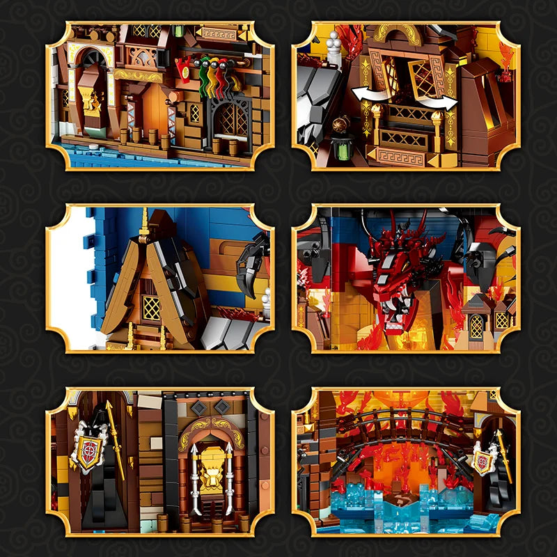 Reobrix 66035 The Shire Bookends Building Blocks Set