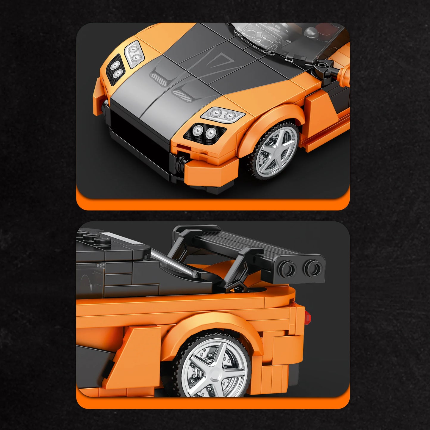 Reobrix 804 Mazda RX-7 Toy Car Building Set
