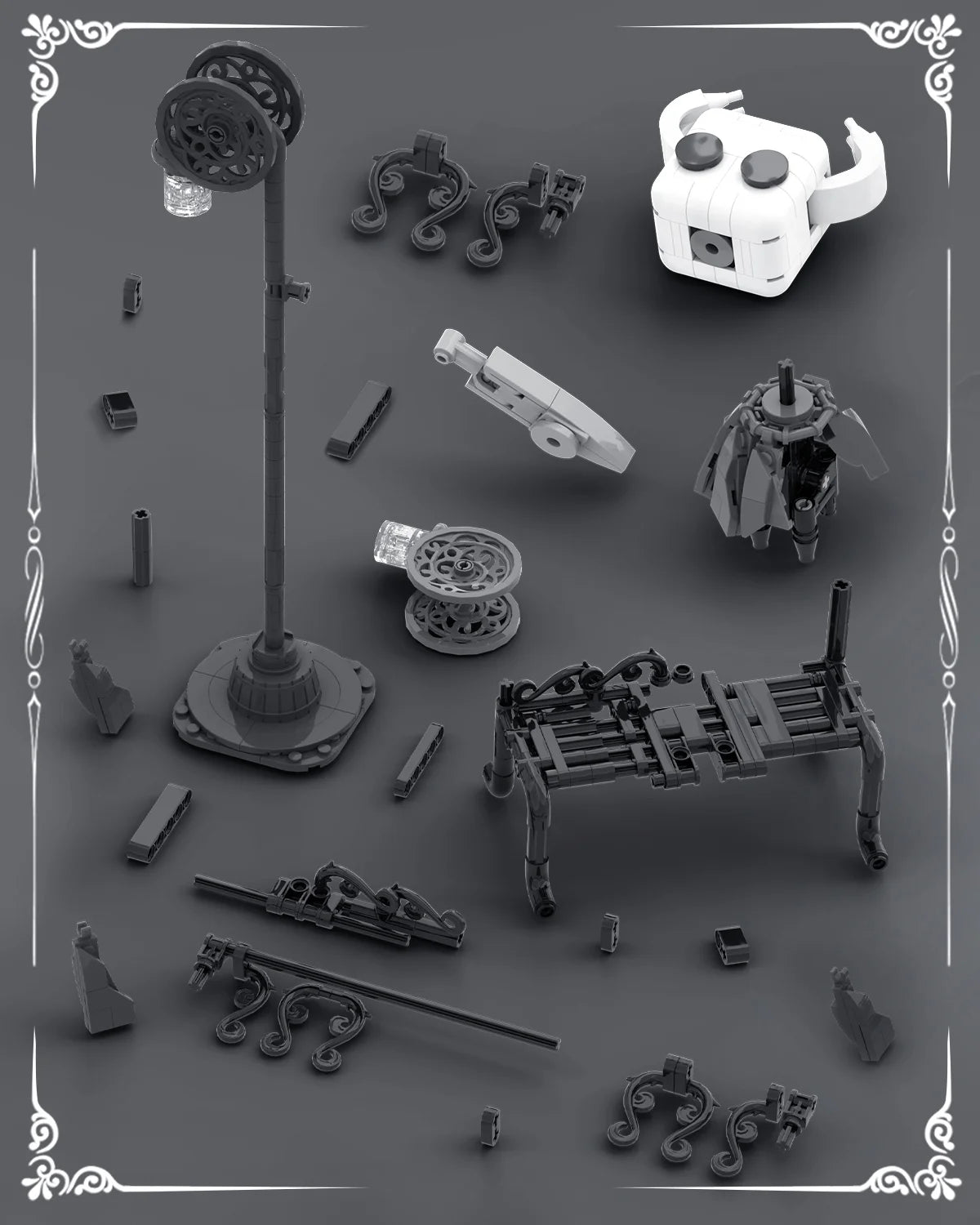 FreeTribe KK20001 Knight Action Figure Building Toys