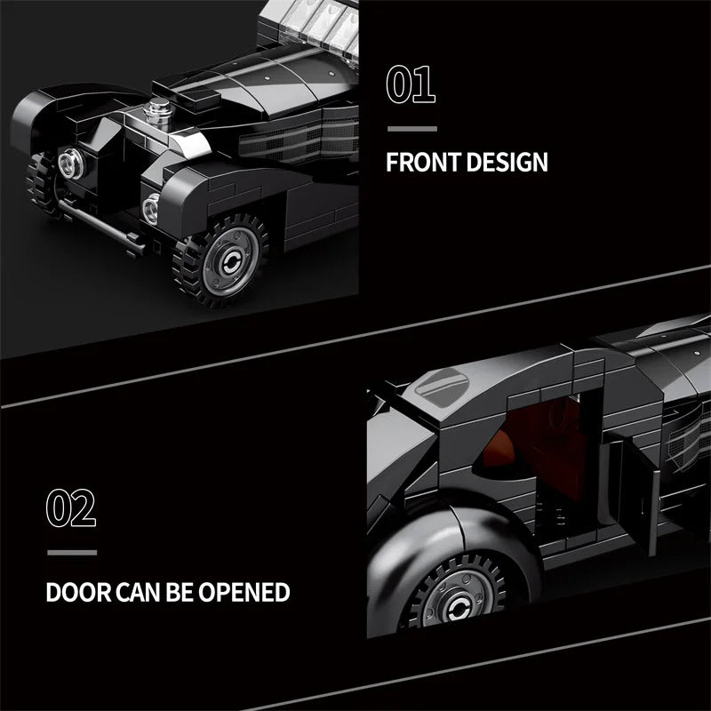 Reobrix 807 Bugatti Atlantic Toy Car Building Set