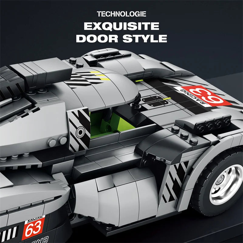 Reobrix 11031 Peugeot 9X8 Toy Car Building Blocks