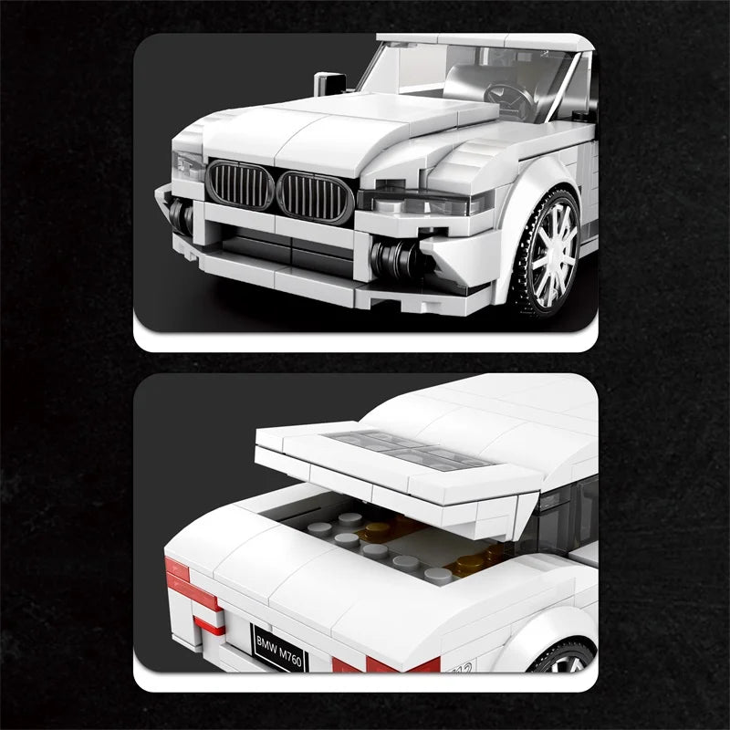 Reobrix 819 BMW M760 1:24 Scale Model Car Building Set