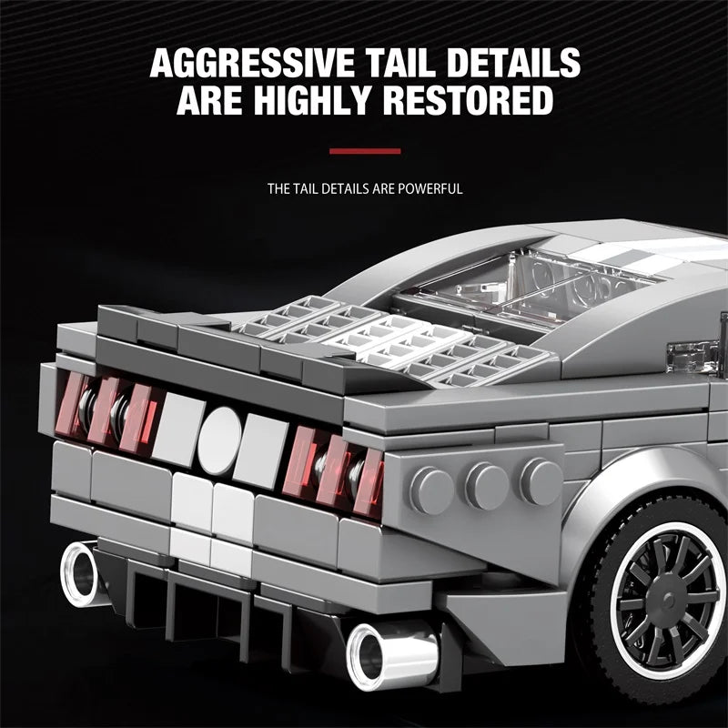Reobrix 682 Ford GT500 Toy Car Building Set