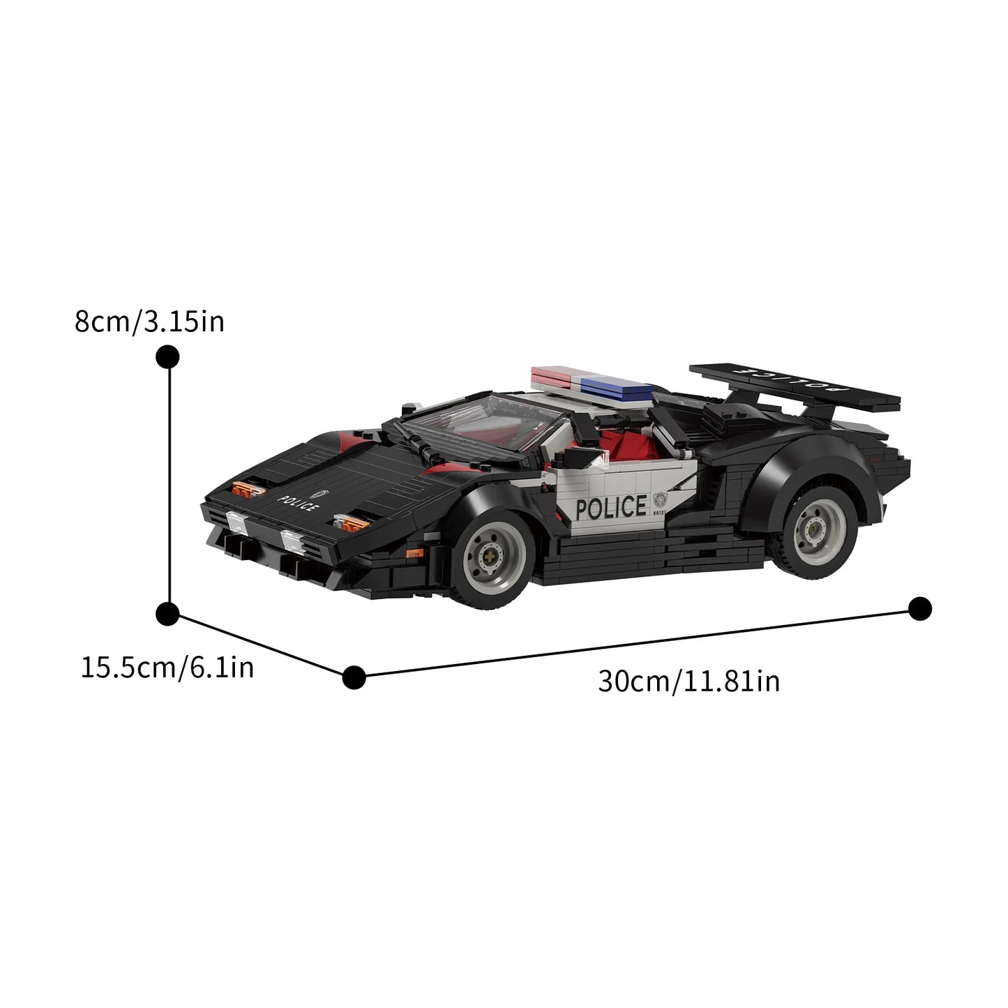 Xbert 66121 Police Super Racer