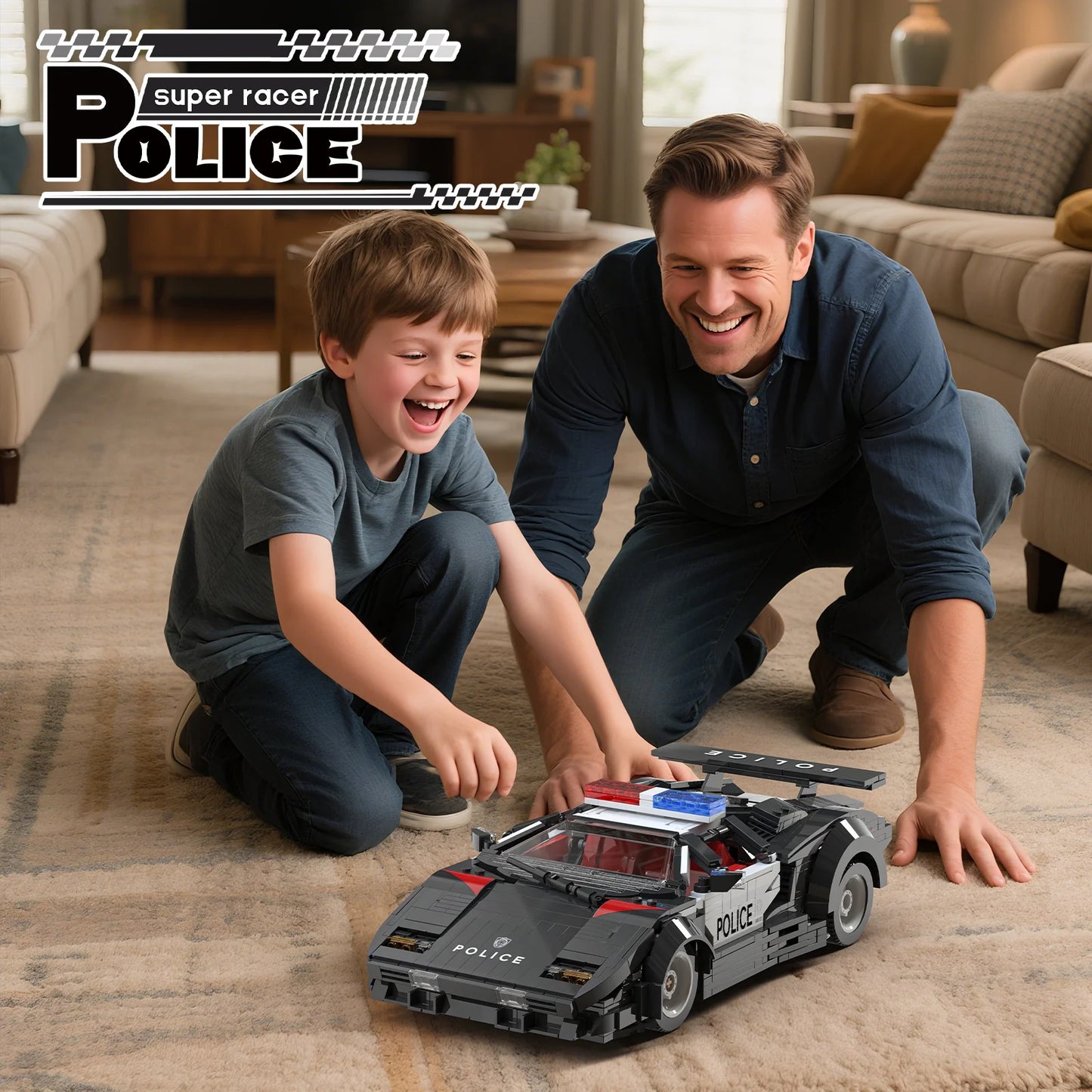 Xbert 66121 Police Super Racer