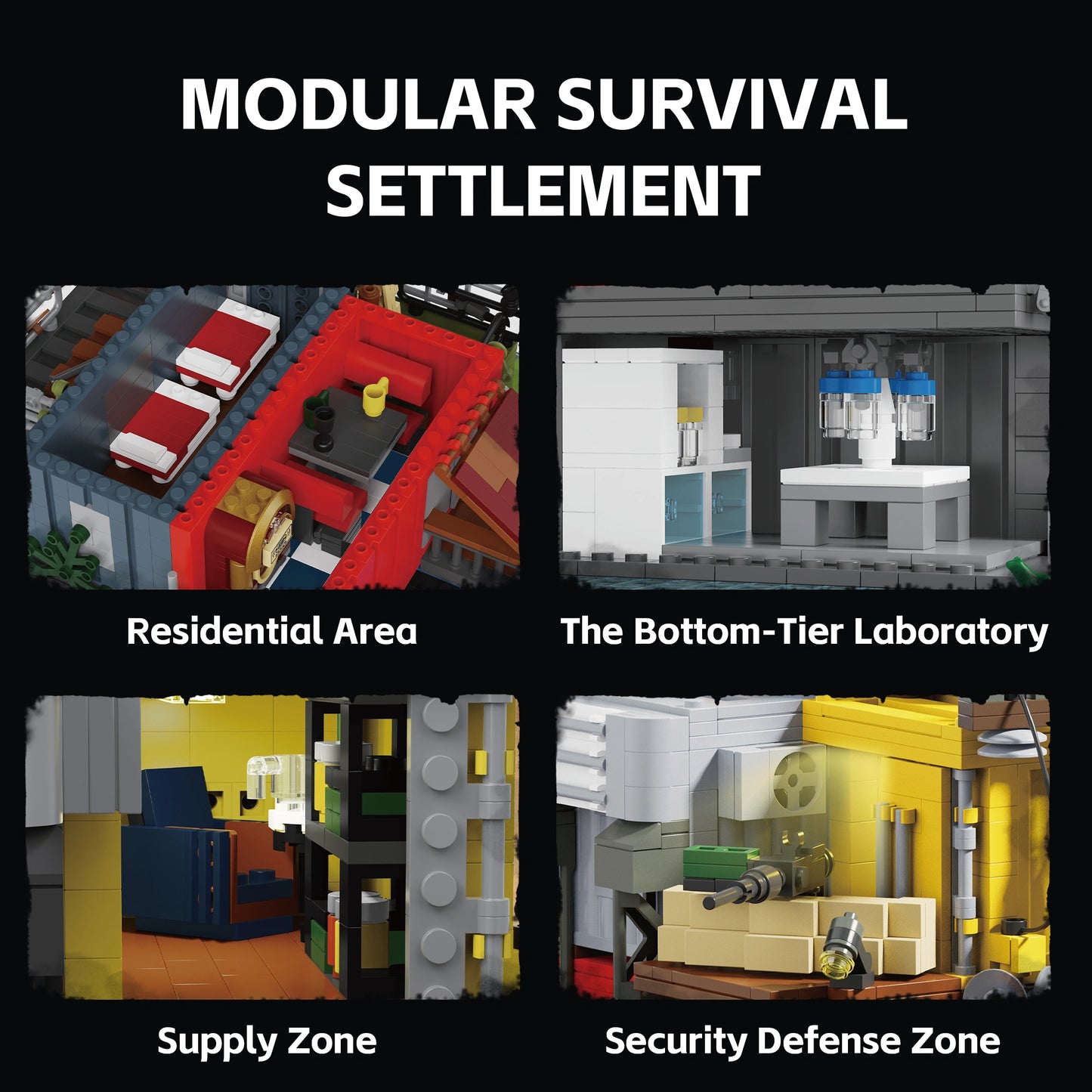 Xbert 66202 Post Apocalyptic Survivors Base