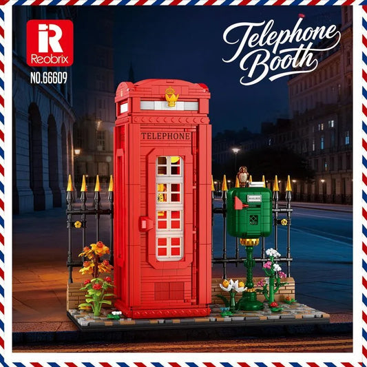 Reobrix 66609 British Phone Booth