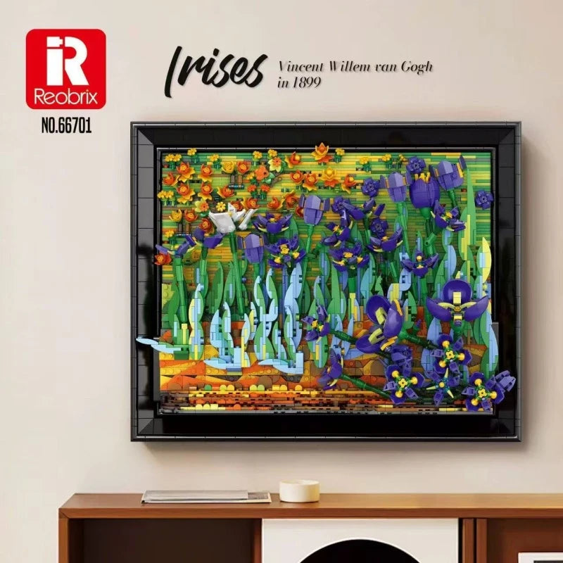 Reobrix 66701 Van Gogh Irises Flower