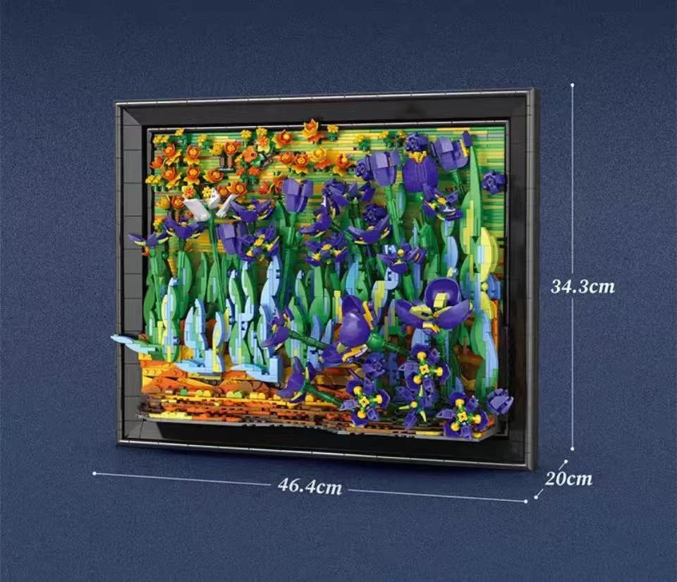 Reobrix 66701 Van Gogh Irises Flower