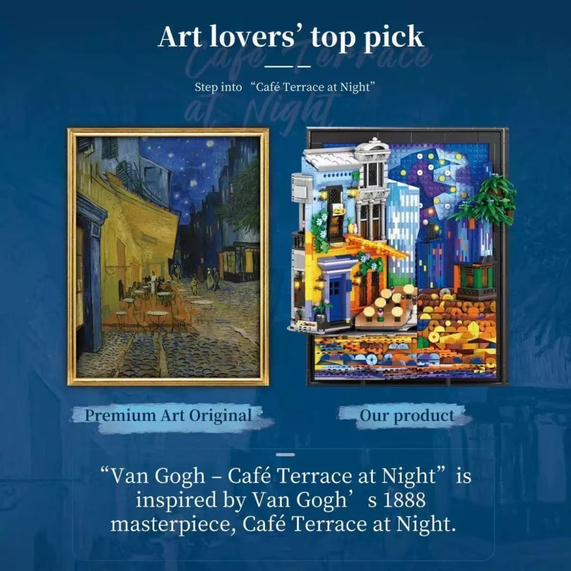 Reobrix 66702 Van Gogh Night Coffee