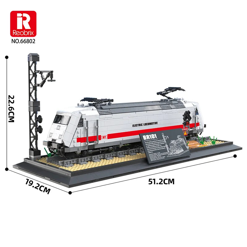 Reobrix 66802 BR101 Electric Locomotive