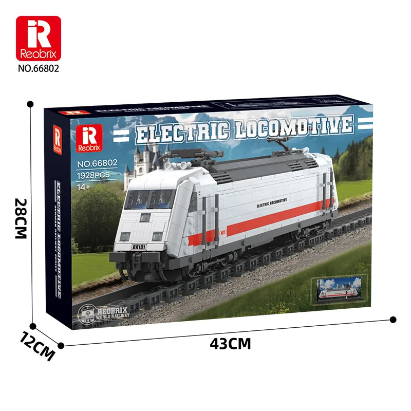 Reobrix 66802 BR101 Electric Locomotive