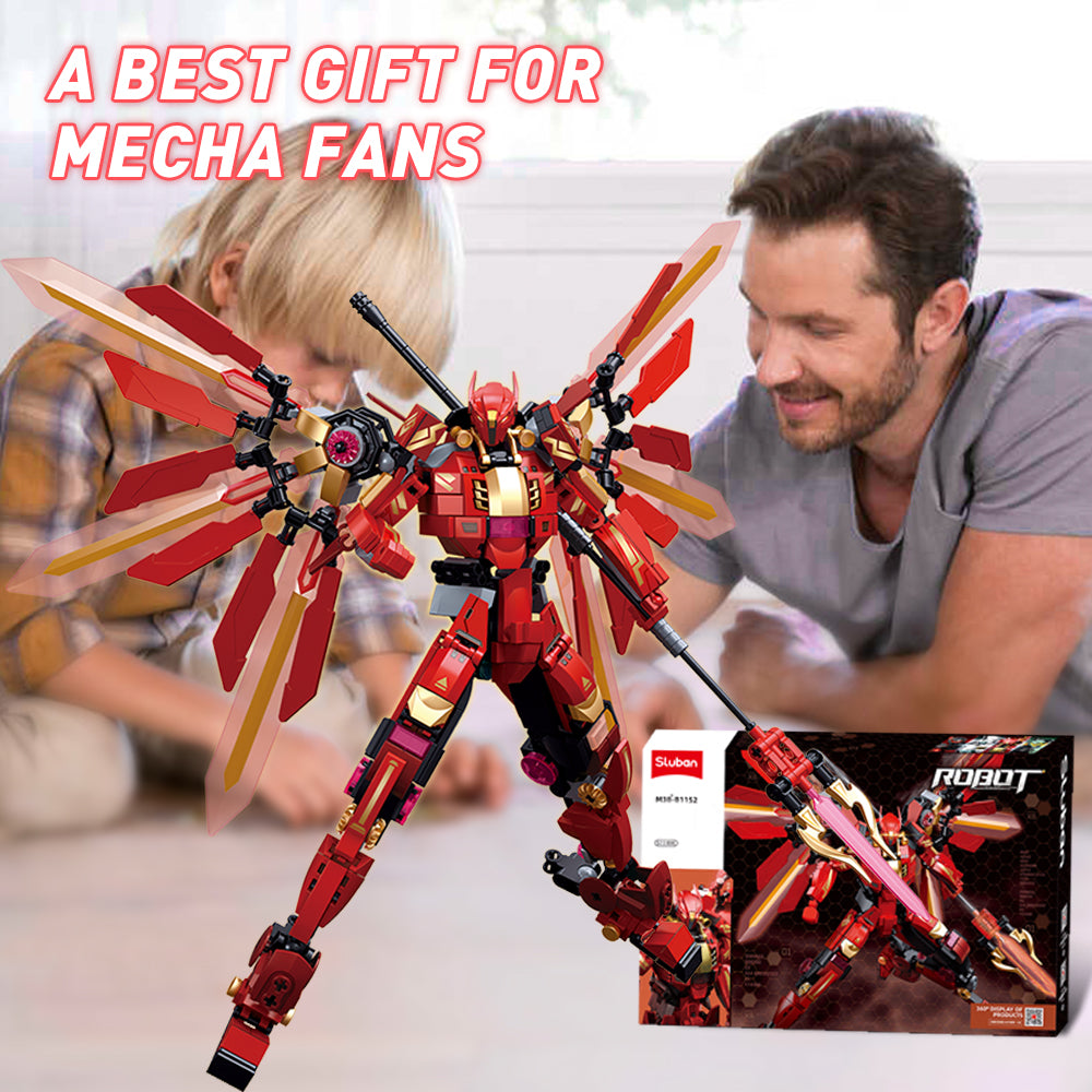 Samurai-Mech-Bausatz, 511 Teile