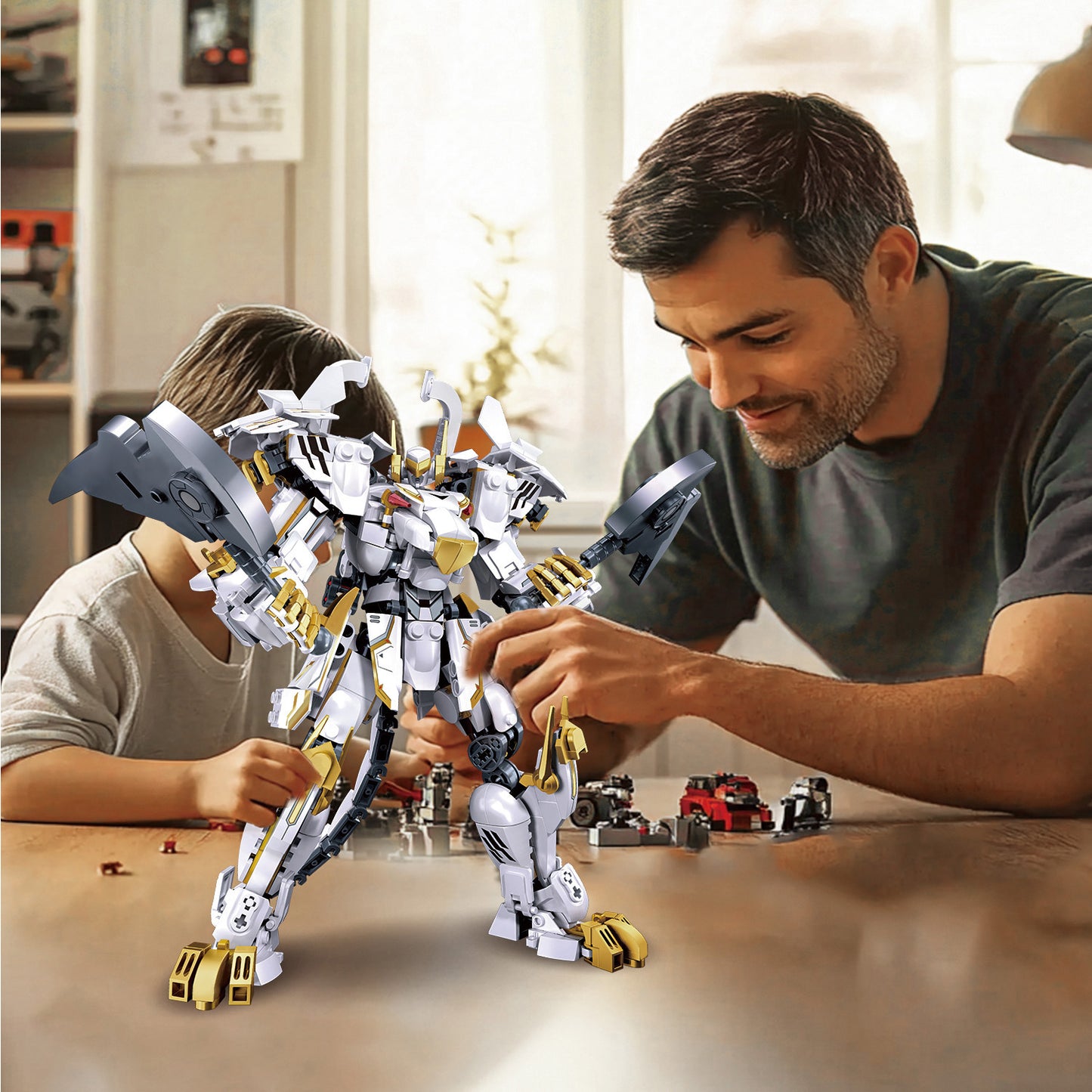 Destroy Warrior Mech SetM, 679 Teile