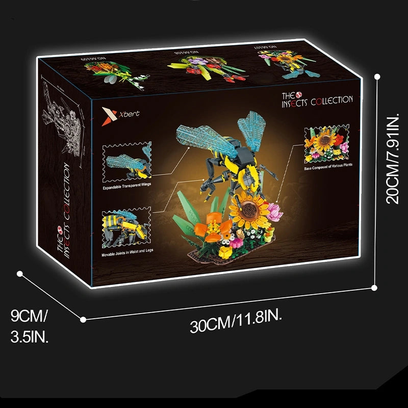 Xbert 66107 Flower and Bee Building Set