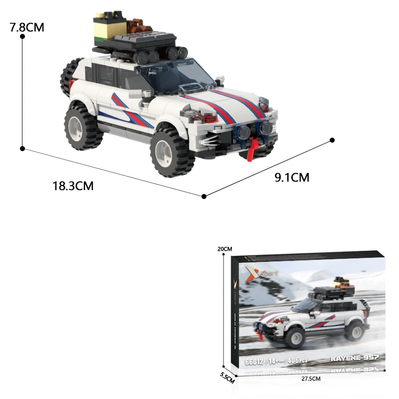 Xbert 66012 Kayene 957 Car Model Building Set