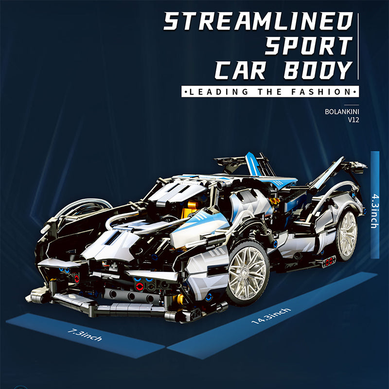 BAKA 33013 - Lambo V12 - Modellauto-Bausatz 