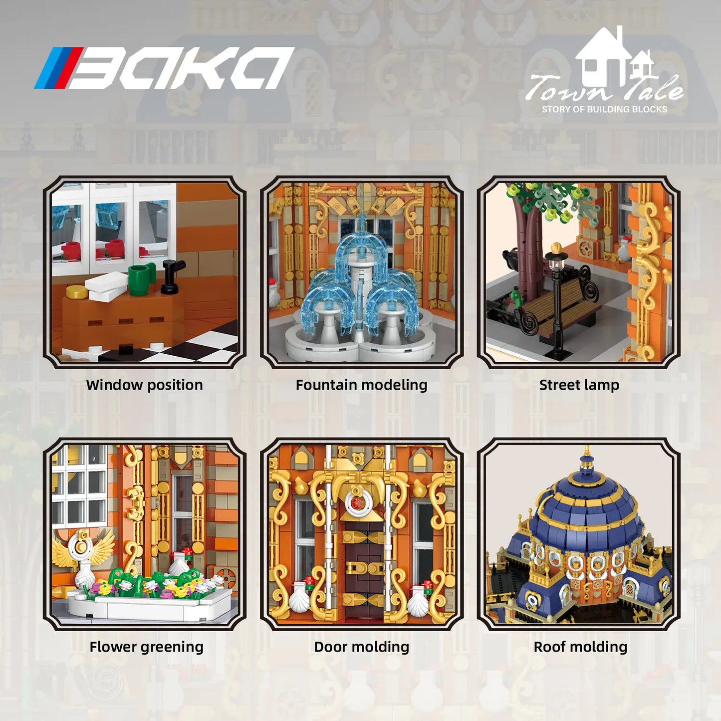 BAKA 33229 Astronomy Museum Building Set
