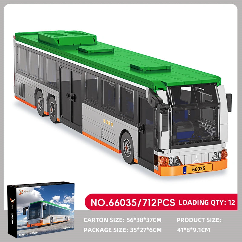 Xbert 66035 City Bus Building Set