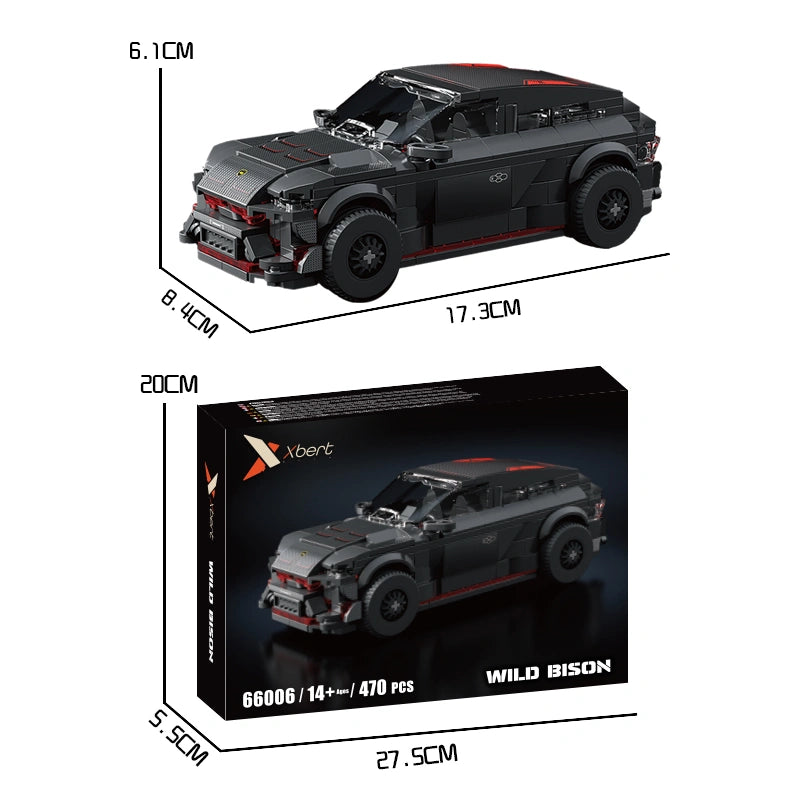 Xbert 66006 Wild Bison Car Model Building Set