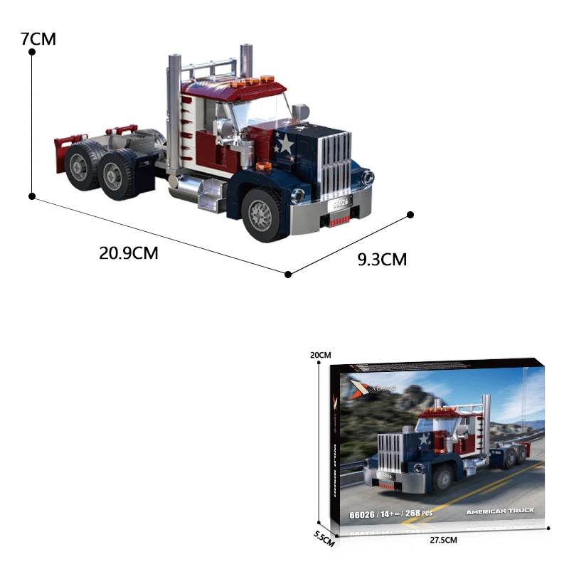Xbert 66026 American Truck Building Set