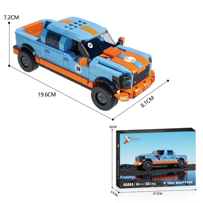 Xbert 66004 F-150 Raptor Car Model Building Set