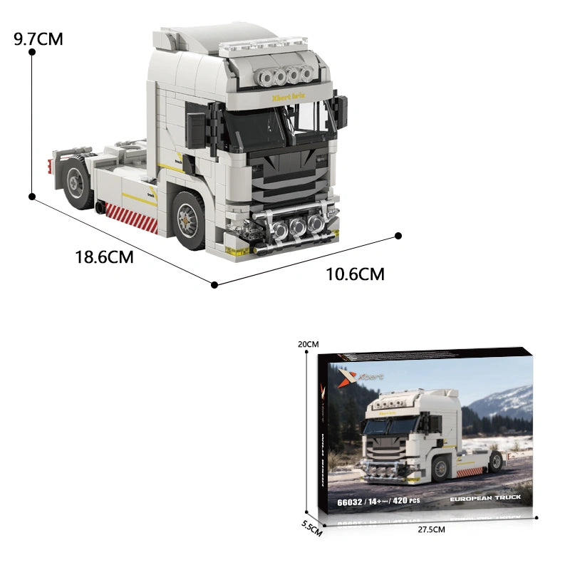 Xbert 66032 European Truck Building Set