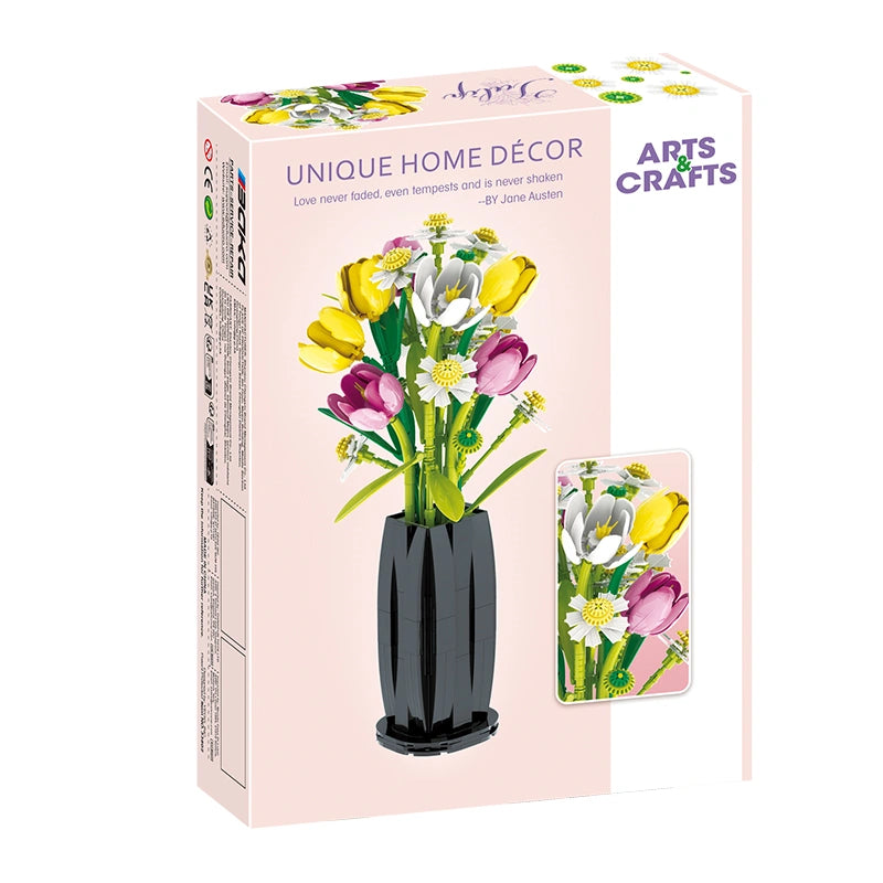 BAKA 33802 Tulip Building Set with Vase