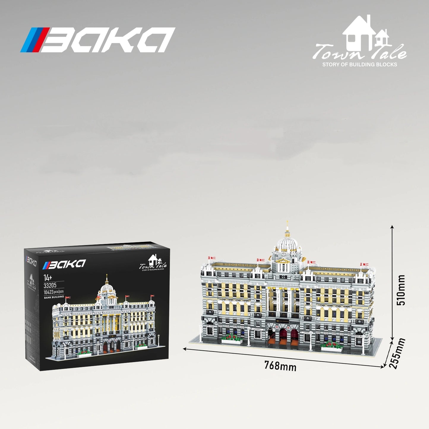 BAKA 33205 Bank Model Building Set