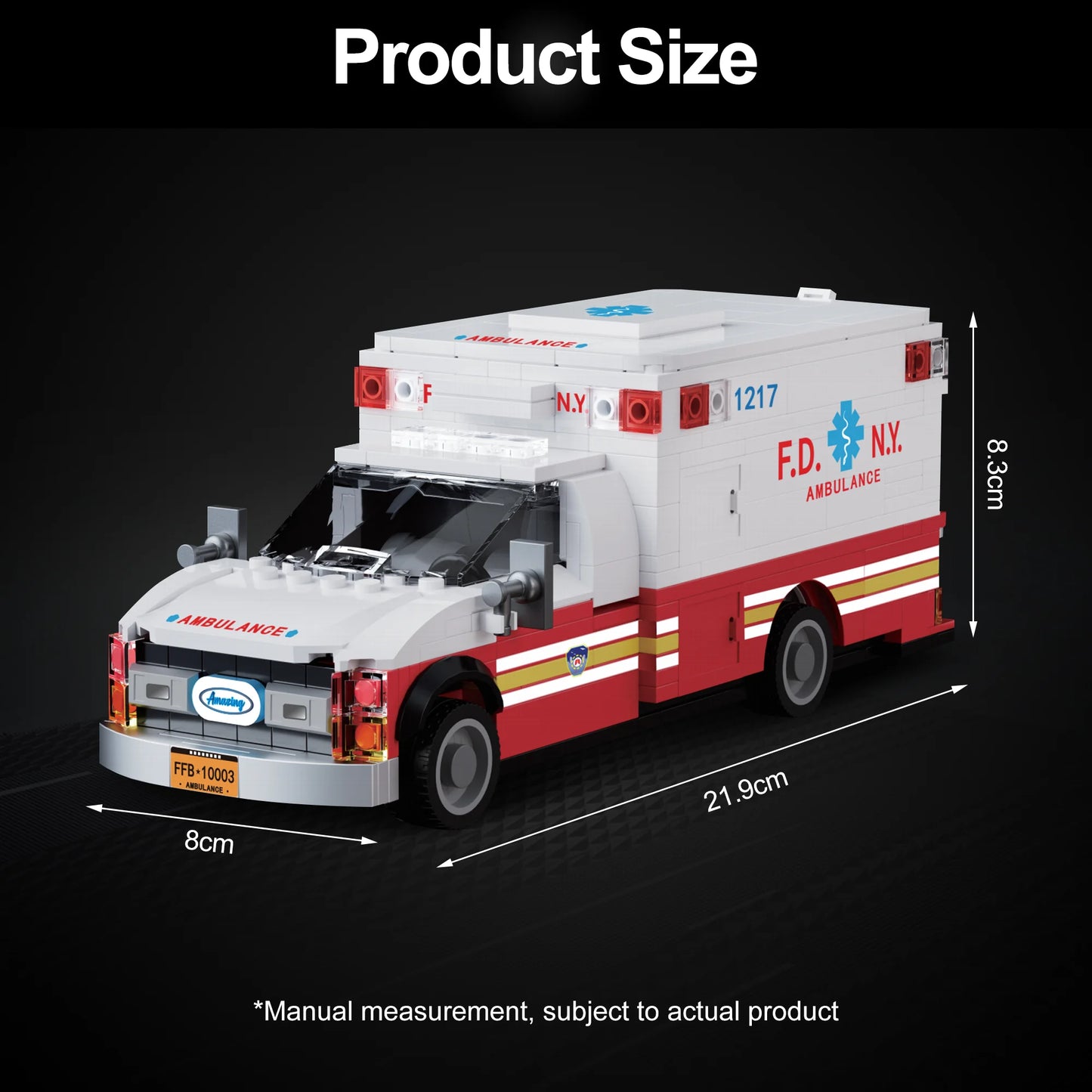 Amazing Block 10003 AMERICAN AMBULANCE