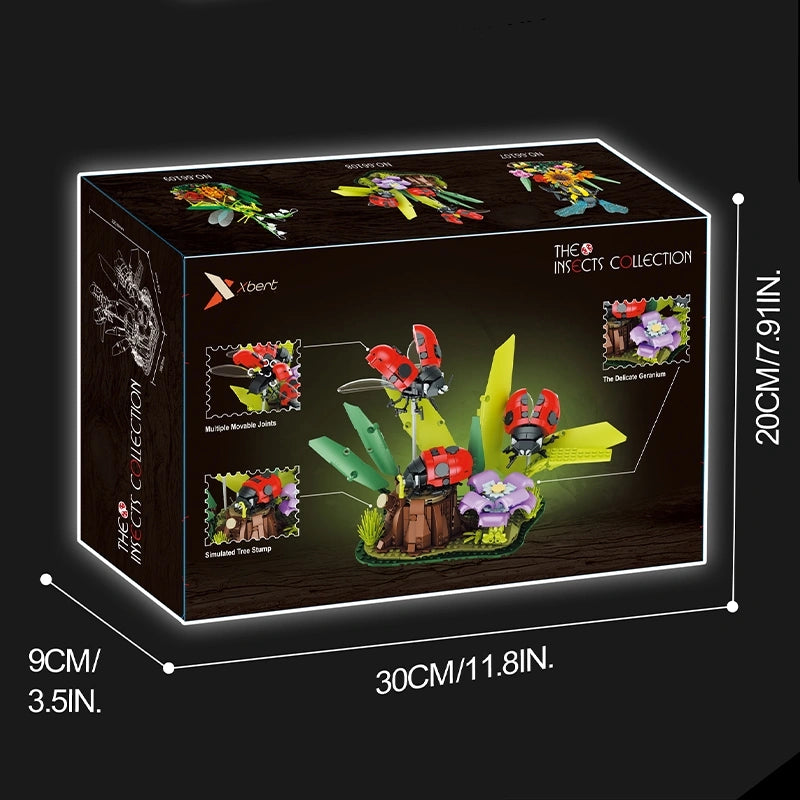Xbert 66108 Flower and Ladybug Building Set