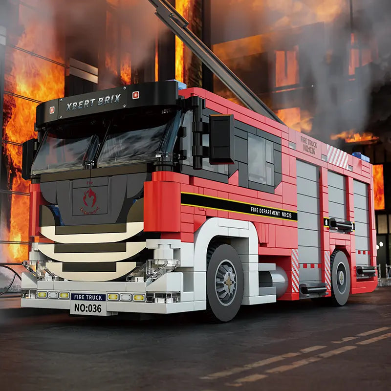 Xbert 66036 Fire Engine Building Set