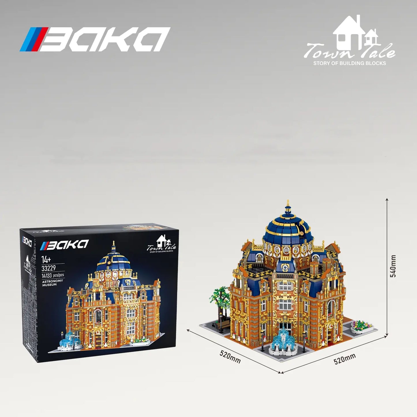 BAKA 33229 Astronomy Museum Building Set