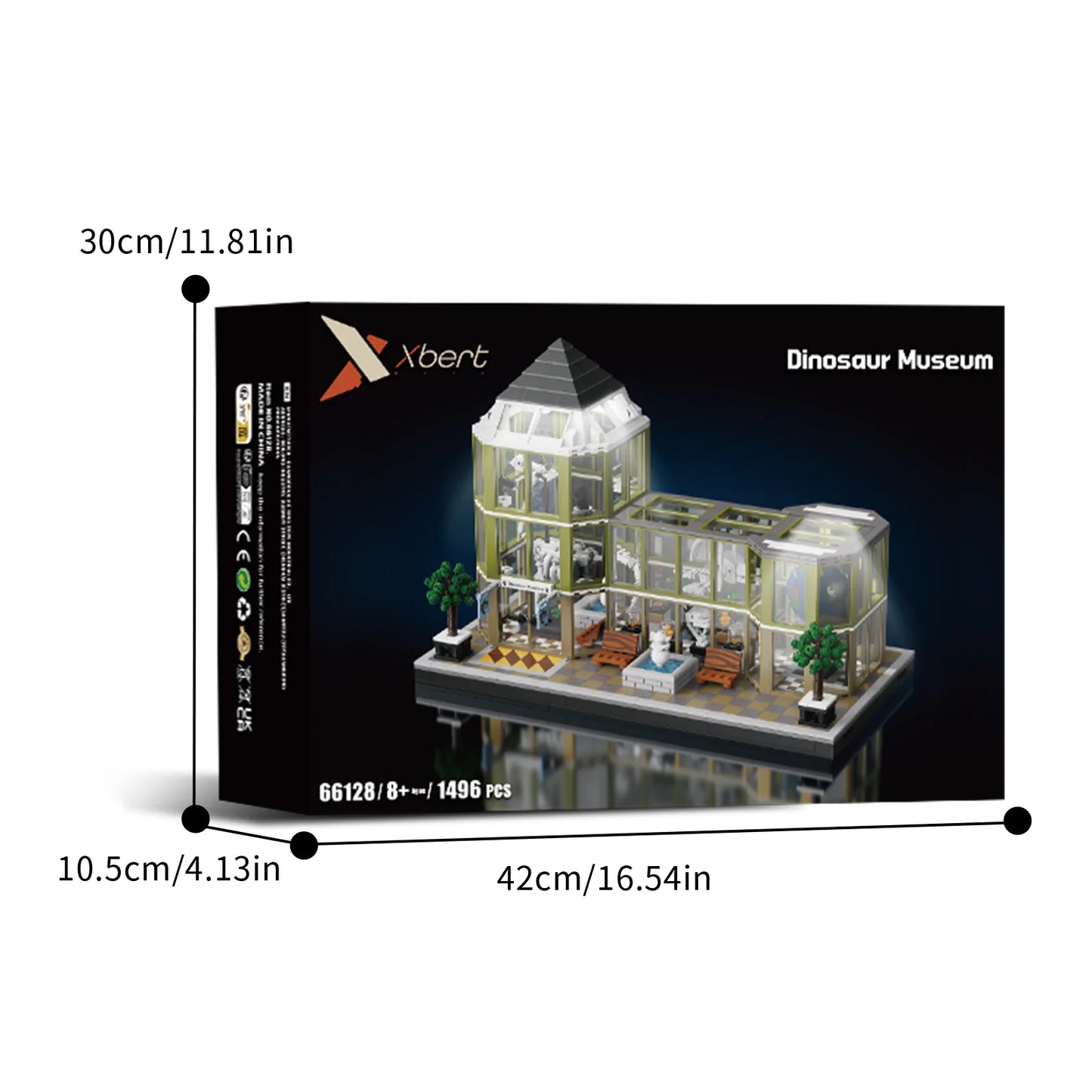 Xbert 66128 Dinosaur Museum